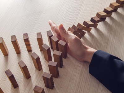 Domino Weihnachtsfeier